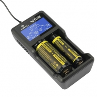 Xtar VC2 - Ladegerät für Li-Ion Akkus 3,6V - 3,7V und NIMH Akkus mit USB Kabel