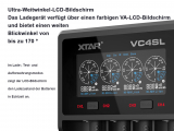 Xtar VC4SL QC3.0 - Ladegerät für Li-Ion 3,6V - 3,7V und NIMH 1,2V Akkus