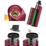 Voopoo Drag H80 S Pod Kit + Sony VTC5a Akku